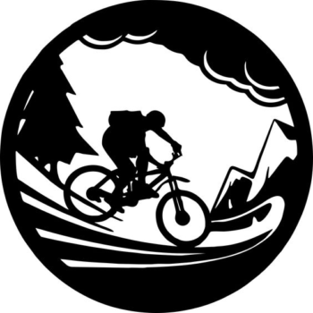 Vyrezávaný obraz Cyklista 03 - Image 2