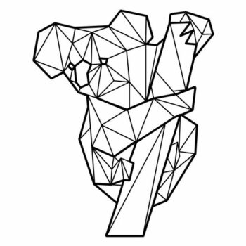 Vyrezávaný obraz Koala - Image 2