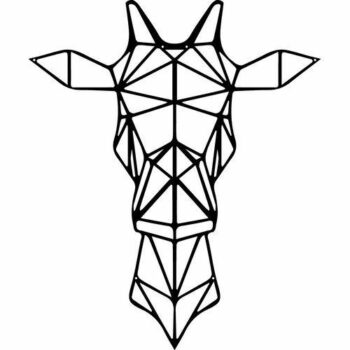 Vyrezávaný obraz Žirafa 01 - Image 2